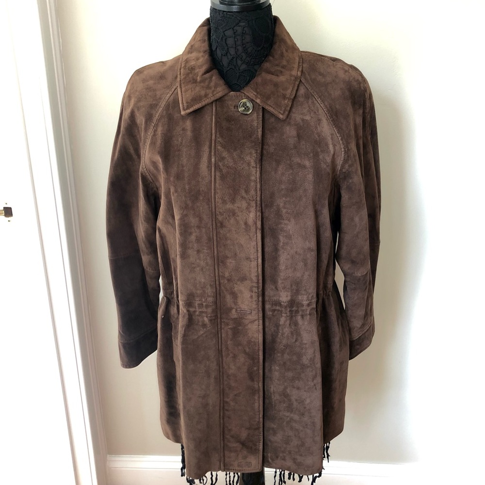 Talbots Suede Jacket